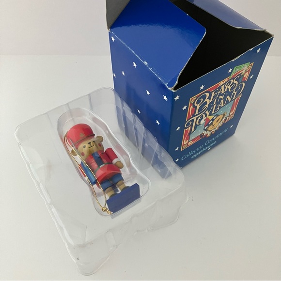 Bears in Toyland Nutcracker Ornament, Vintage Christmas Keepsake - Picture 14 of 16